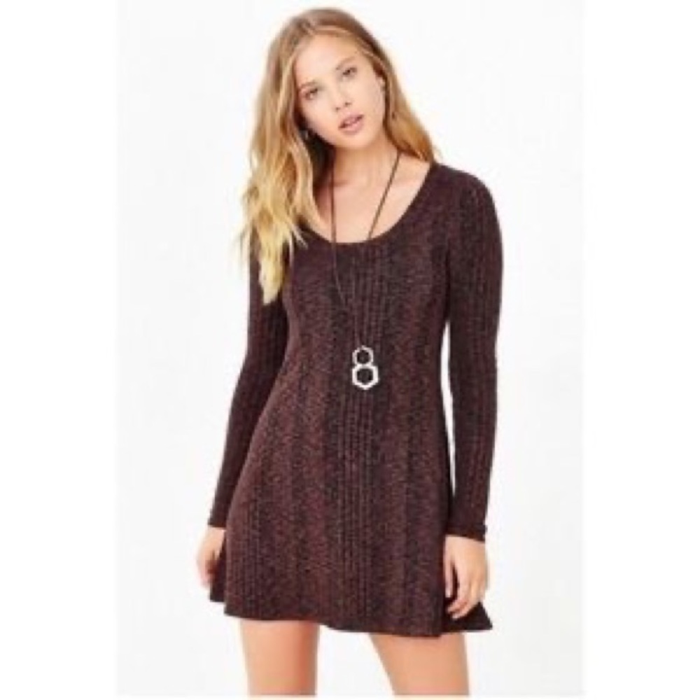 BDG dark purple knit dress in size XS